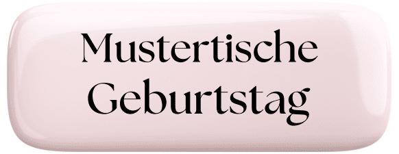 Mustertische und Tischdeko zum Geburtstag oder einfach nur für einen schönen Abend mit netten Gästen.